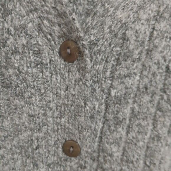 Kamel Grey Cardigan  Size M Womans Woll Blend - Picture 2 of 7